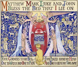 Matthew, Mark, Luke & John, 1935 körül (gouache papíron)