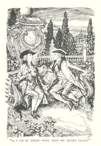 Illusztráció R. L. Stevenson Otto hercegéhez (litográfia) alkotó: Edmund Joseph (after) Sullivan