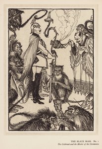 A császár füzére: Fekete mise (litográfia) alkotó: Edmund Joseph (after) Sullivan