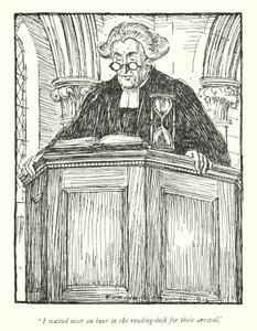 Illusztráció: Oliver Goldsmith, The Vicar of Wakefield (lithó) alkotó: Edmund Joseph Sullivan