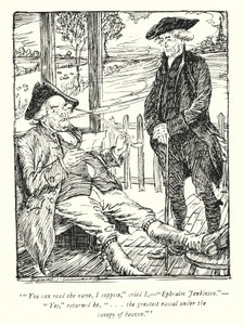 Illusztráció: Oliver Goldsmith, The Vicar of Wakefield (lithó) alkotó: Edmund Joseph Sullivan