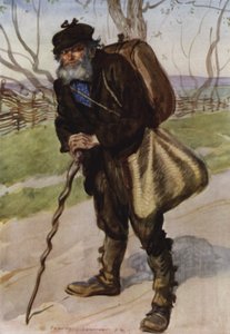 Egyszer láttam egy poros út közepén állni alkotó: Edmund Joseph Sullivan