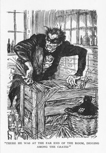 Jelenet Dr. Jekyll és Mr. Hyde furcsa esetéből, Robert Louis Stevenson, 1927