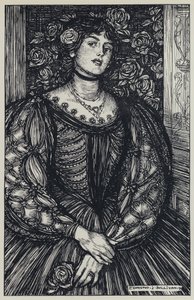 Tennyson, Illusztráció a szép nők álmához és más versekhez