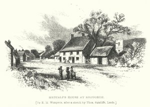 Metcalf háza Spofforthban (metszet)
