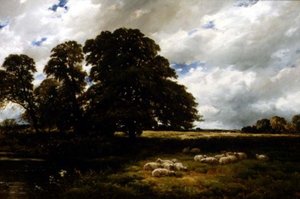 Táj juhokkal alkotó: Edmund Morison Wimperis