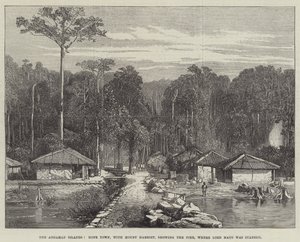 Az Andamán-szigetek, Hope Town, a Mount Harriettel, a mólóval, ahol Lord Mayót megkéselték