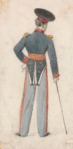 Egy katona hátulnézete alkotó: Edmund Thomas Parris