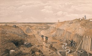 A Du Mat-bástya árka, 1856