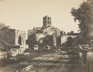 Saint-Honorat, Arles közelében alkotó: Edouard Denis Baldus