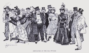 Bohém Párizs: Bal Bullier (litho)