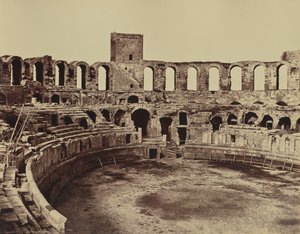 Arles. Amfiteátrum alkotó: Édouard Baldus