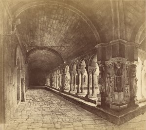 Arles. A Szent Trofimus-kolostor kerengője alkotó: Édouard Baldus
