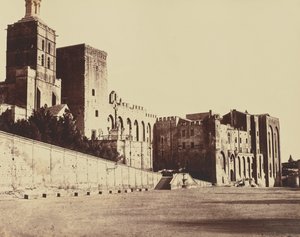 Avignon. Pápai palota alkotó: Édouard Baldus