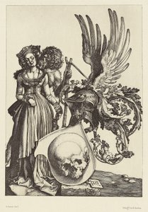[Albrecht Dürer koponyás címere] alkotó: Édouard Baldus