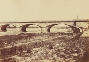 Durance. Viadukt alkotó: Édouard Baldus