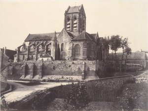Az auvers-i templom alkotó: Édouard Baldus