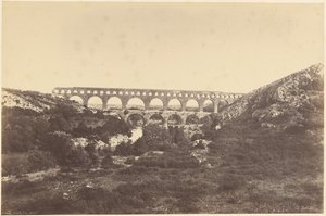 A Pont du Gard alkotó: Édouard Baldus