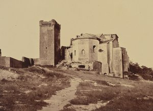 Montmajour. alkotó: Édouard Baldus