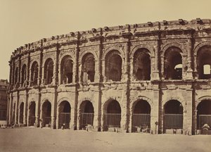 Nîmes. Amfiteátrum alkotó: Édouard Baldus