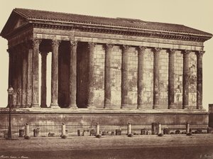 Nîmes. Maison Carrée alkotó: Édouard Baldus