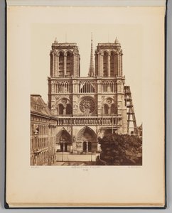 Notre-Dame (homlokzat) alkotó: Édouard Baldus