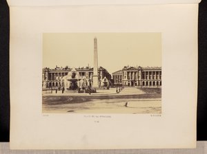Place de la Concorde (45. szám) alkotó: Édouard Baldus