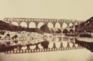 Pont du Gard alkotó: Édouard Baldus