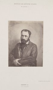 Paul Chenavard portréja, a Histoire des Artistes Vivants sorozatból c. 1852.