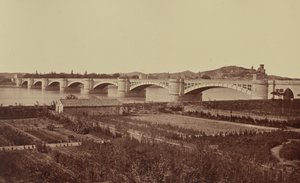 Tarascon. Viadukt alkotó: Édouard Baldus