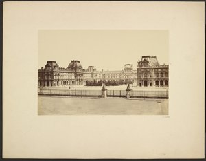 [A Louvre] alkotó: Édouard Baldus
