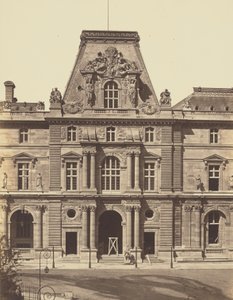 Colbert-pavilon, Louvre, Párizs alkotó: Édouard Baldus