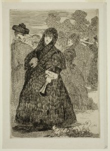 A Pradóban alkotó: Edouard and Bracquemond Felix Joseph Auguste Manet