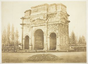 Arc Antique a Orange alkotó: Edouard Denis Baldus