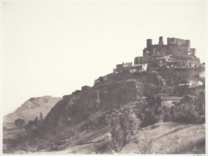 Chateau de Murol Auvergne-ban alkotó: Edouard Denis Baldus