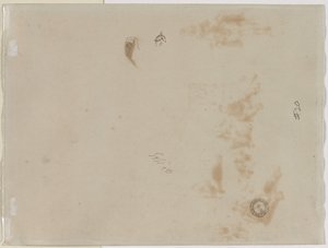 Vázlat egy felemelt karú férfiról és egy sisak vázlata, 1878. alkotó: Jean Baptiste Edouard Detaille