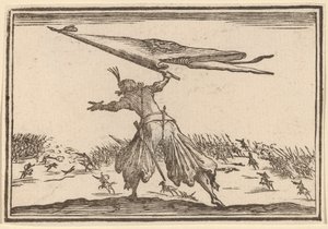 Szabványhordozó alkotó: Edouard Eckman after Jacques Callot