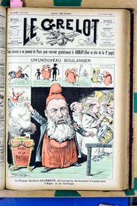 A „Le Grelot” borítója, 1024. szám, Színes szatirikus