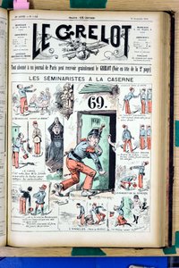A „Le Grelot” borítója, 1025. szám, Színes szatirikus