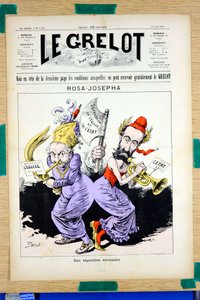 A „Le Grelot” borítója, 1054. szám, Színes szatirikus