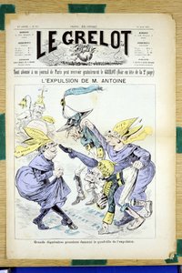 A „Le Grelot” címlapja, 835. szám, Satirique en Couleurs