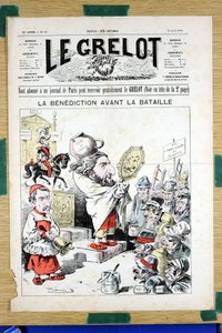 A „Le Grelot” borítója, 905. szám, Színes szatirikus