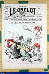 A „Le Grelot” borítója, 908. szám, Satirique en Couleurs