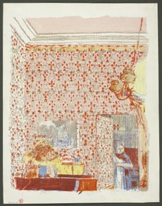 Beltér rózsaszín tapétával I, ötödik lemez a Landscapes and Interiors-ból