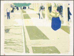 The Avenue, második lemez a Tájak és enteriőrökből alkotó: Édouard Jean Vuillard