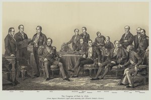 A párizsi kongresszus alkotó: Edouard Louis Dubufe