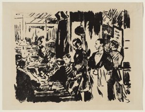 A kávéházban alkotó: Édouard Manet