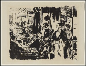 A kávézóban, 1874 alkotó: Édouard Manet