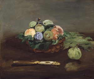 Gyümölcskosár alkotó: Édouard Manet