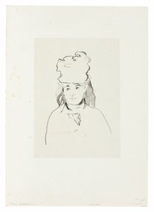 Berthe Morisot a sziluettben alkotó: Édouard Manet